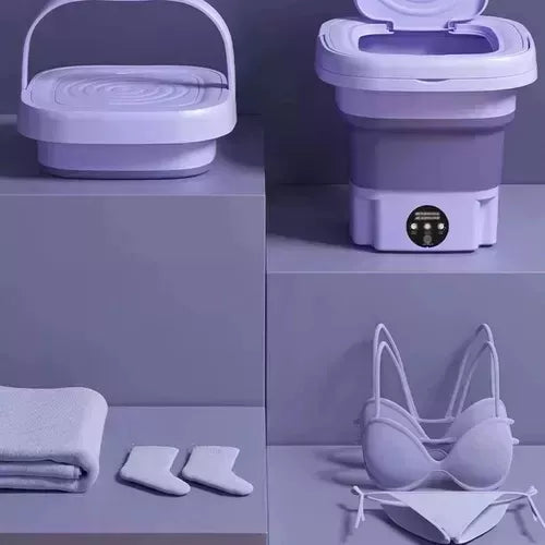 Mini Lavadora Portatil Plegable