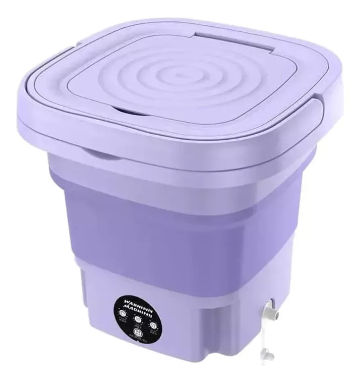 Mini Lavadora Portatil Plegable
