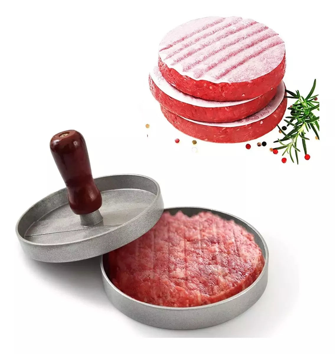 Prensas Para Hamburguesas Molde Manual