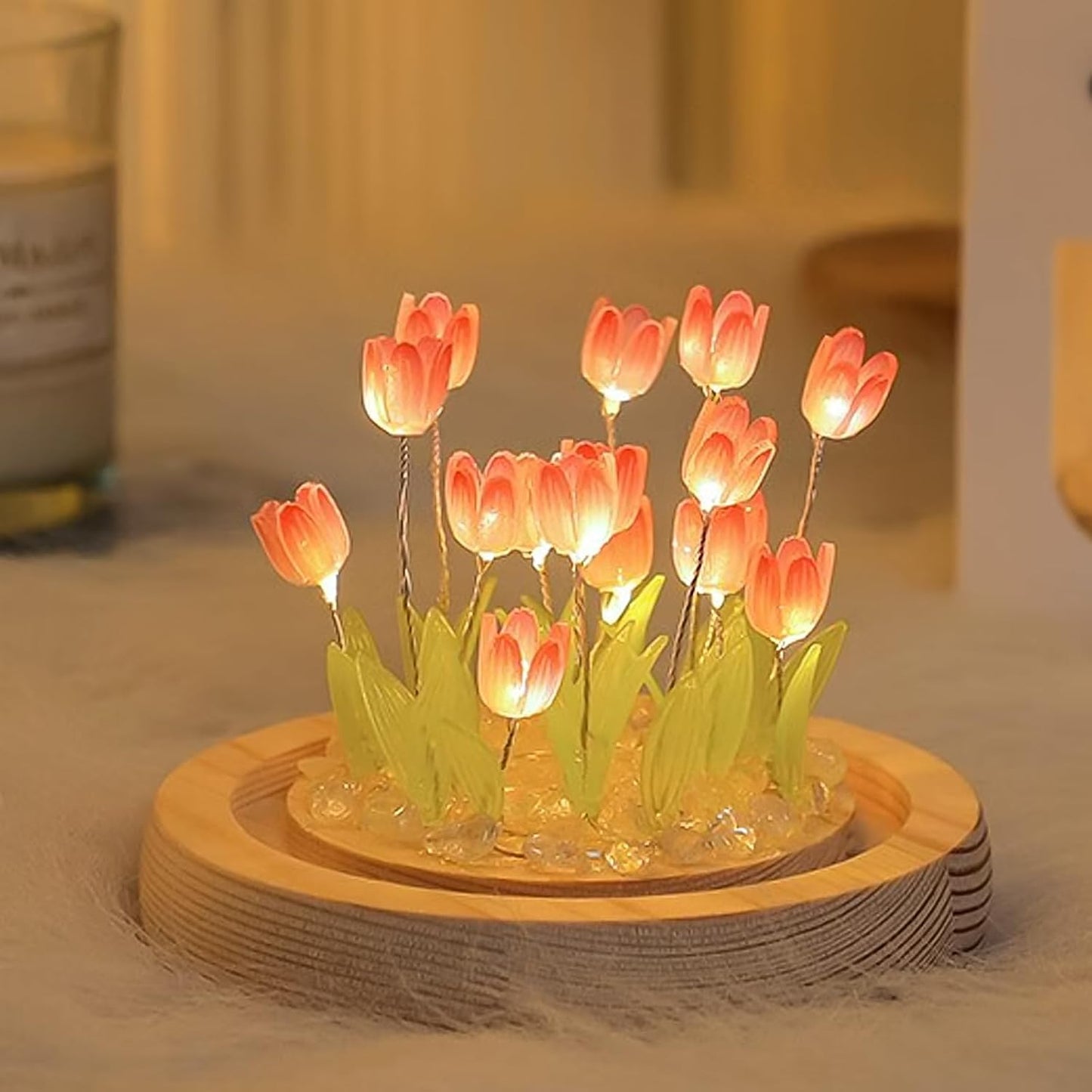 Lámpara LED Esfera de Tulipanes